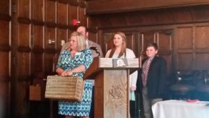 Nicole Widdes recieves 2016 Elisabeth Congdon Lifetime Achievement Award