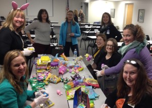 Making Easter Baskets for Meals-on-Wheels Recipients (2016)